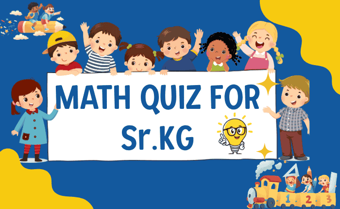 Sr. Kindergarten Complete Math Quiz Pack